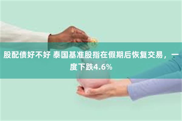 股配债好不好 泰国基准股指在假期后恢复交易，一度下跌4.6%