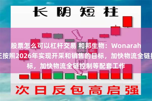 股票怎么可以杠杆交易 和邦生物:Wonarah磷矿一期项目正按照2026年实现开采和销售的目标,加快物流全链控制等配套工作
