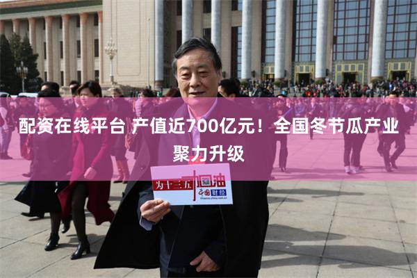 配资在线平台 产值近700亿元！全国冬节瓜产业聚力升级