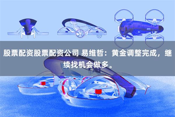 股票配资股票配资公司 易维哲：黄金调整完成，继续找机会做多。