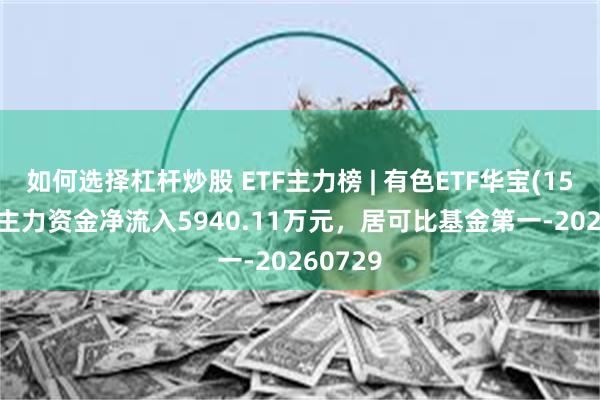 如何选择杠杆炒股 ETF主力榜 | 有色ETF华宝(159876)主力资金净流入5940.11万元，居可比基金第一-20260729