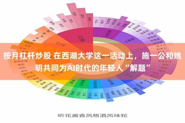 按月杠杆炒股 在西湖大学这一活动上，施一公和姚明共同为AI时代的年轻人“解题”