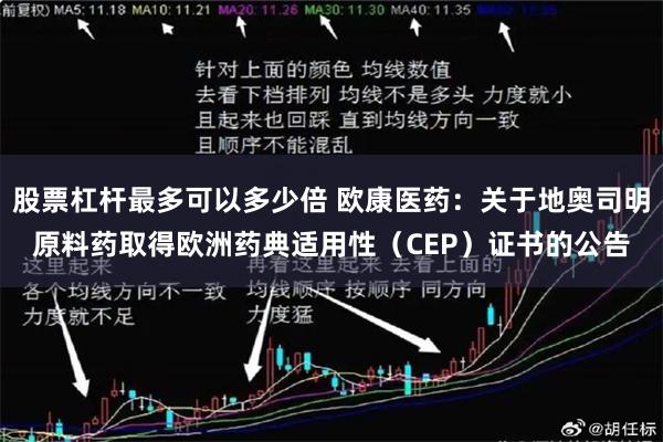 股票杠杆最多可以多少倍 欧康医药：关于地奥司明原料药取得欧洲药典适用性（CEP）证书的公告